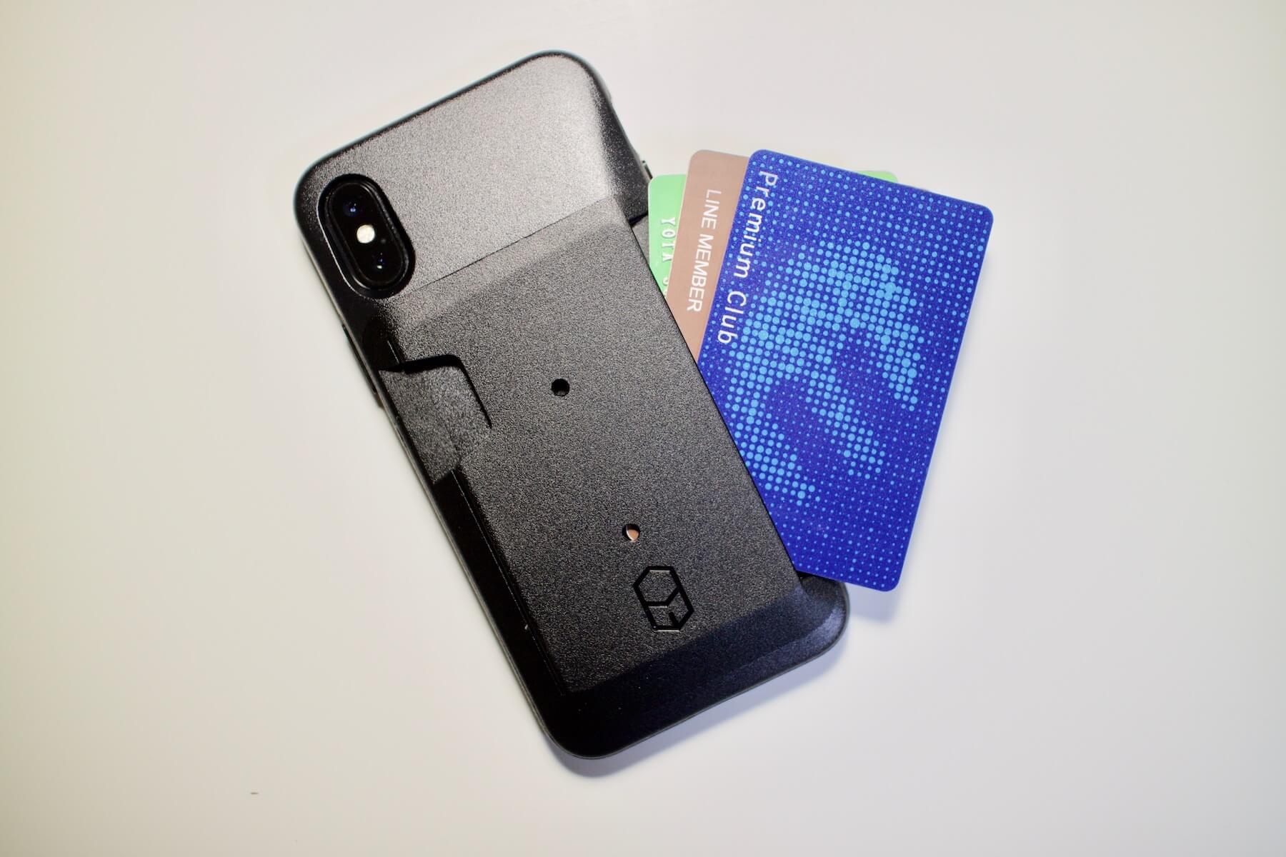 【レビュー】iPhone Xケース「Level Wallet Case」 で財布を持たない生活に近づく