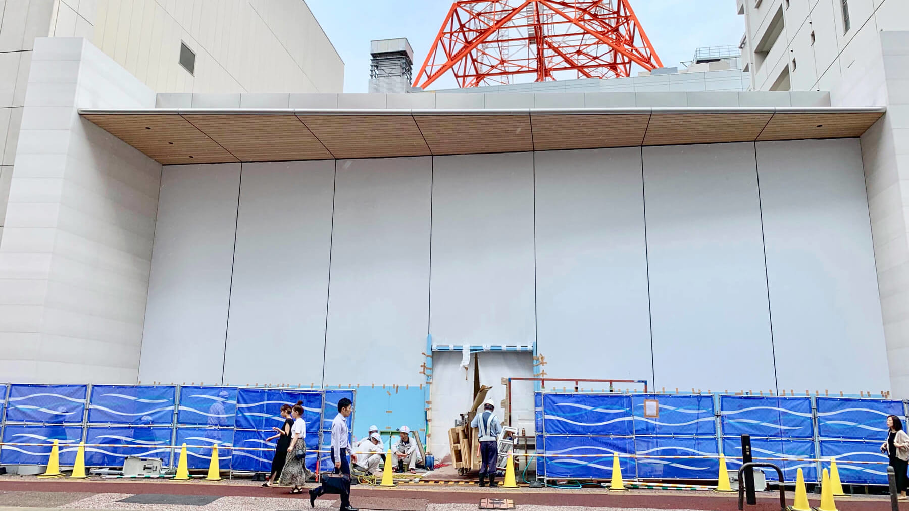 写真で見る「Apple 福岡天神」の移転先と噂される工事現場（2019年8月末）