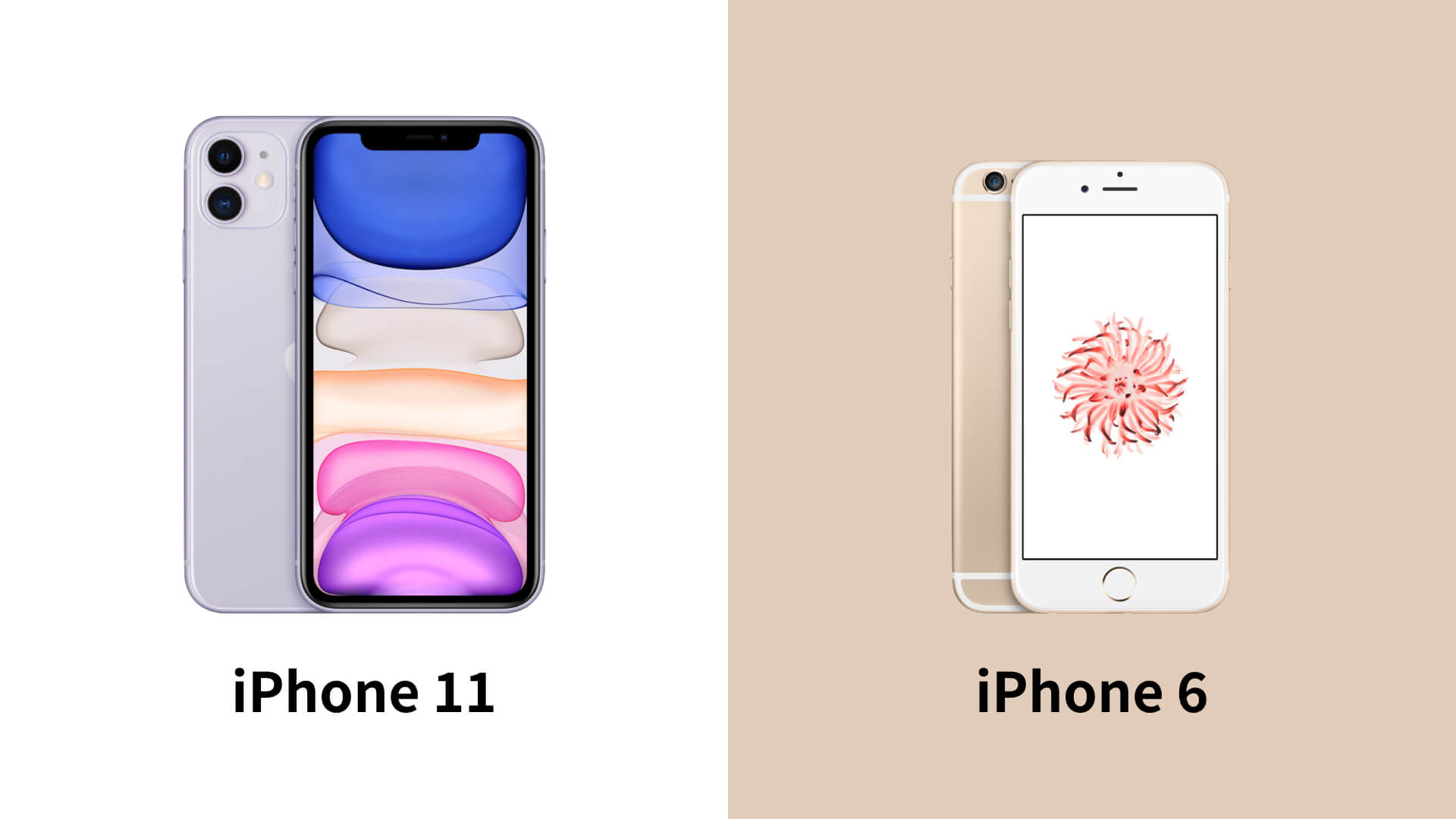 Iphone 11とiphone 6の違いは 機種変更前に知りたい機能を比較 Youtachannel