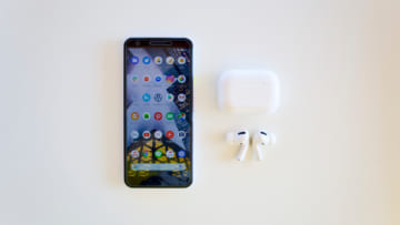 AirPods Pro Android スマートフォン Pixel 3a